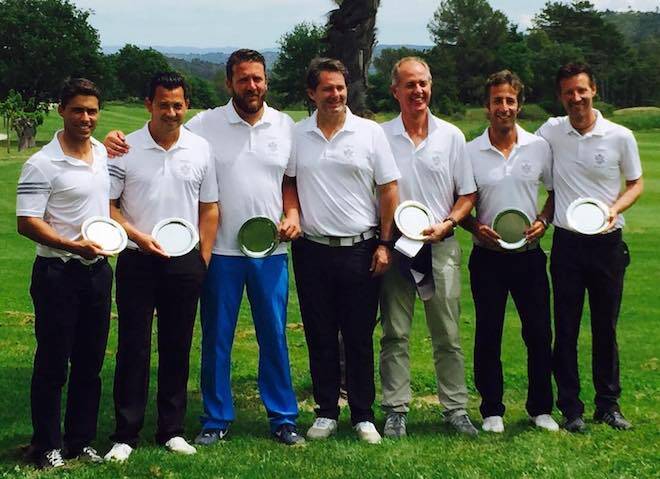 L'équipe mid-amateurs du Old Course Cannes Mandelieu
