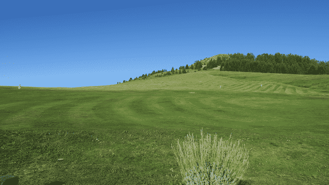 Valberg Golf Club, le practice