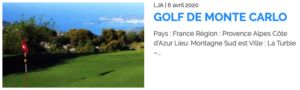 Golf Monte Carlo