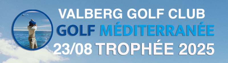 Trophée Golf Méditerranée à Valberg